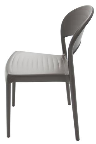 Cadeira Plástica Monobloco Sissi Marron Tramontina 92046/109 - Tramontina delta Menor preço em Cadeira Plástica Monobloco Sissi Marron Tramontina 92046/109 - Tramontina delta