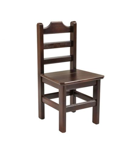 Cadeira Pop Infantil de Madeira Maciça Verniz Imbuia - Flex mesas e cadeiras Menor preço em Cadeira Pop Infantil de Madeira Maciça Verniz Imbuia - Flex mesas e cadeiras