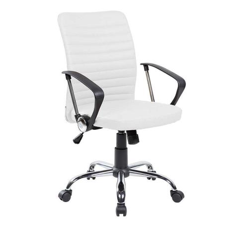 Cadeira Presidente Escritório Giratória Fox Office C161W - Branca é boa?