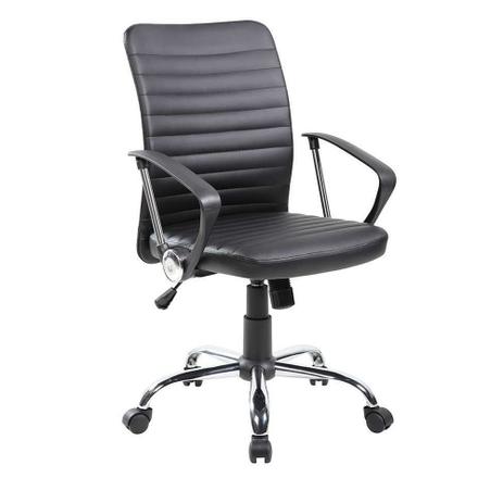 Cadeira Presidente Escritório Giratória Fox Office C161W - Preto é boa?