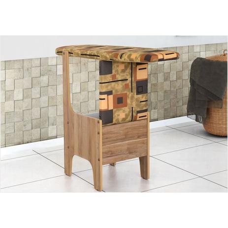 Cadeira que vira Tábua de Passar Roupa Marrom - MP Decor - Mpdecor Menor preço em Cadeira que vira Tábua de Passar Roupa Marrom - MP Decor - Mpdecor