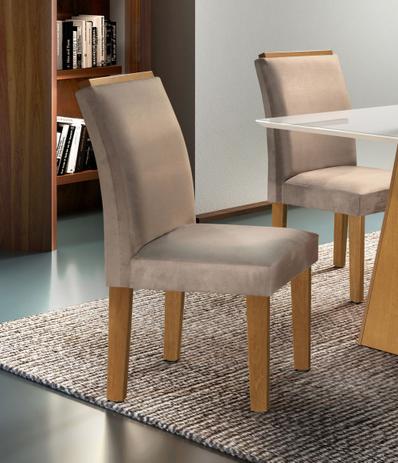 Cadeira Sevilha 100MDF (kit 2 Cadeiras) - Cel Móveis Menor preço em Cadeira Sevilha 100MDF (kit 2 Cadeiras) - Cel Móveis