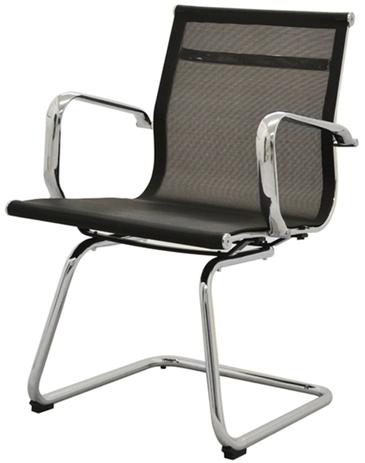 Cadeira Sevilha Eames Fixa Cromada Tela Preta - 38065 - Sun house é boa?