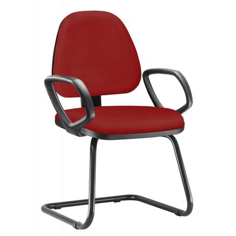 Cadeira Sky Executiva Interlocutor Fixa Com Braço Em Crepe Vermelha Escritório Recepção - Flex mesas e cadeiras Menor preço em Cadeira Sky Executiva Interlocutor Fixa Com Braço Em Crepe Vermelha Escritório Recepção - Flex mesas e cadeiras