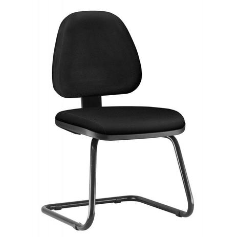 Cadeira Sky Executiva Interlocutor Fixa Em Crepe Preta Escritório Recepção - Flex mesas e cadeiras Menor preço em Cadeira Sky Executiva Interlocutor Fixa Em Crepe Preta Escritório Recepção - Flex mesas e cadeiras