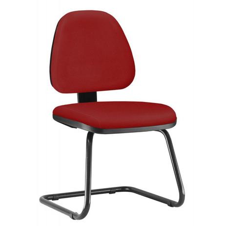 Cadeira Sky Executiva Interlocutor Fixa Em Crepe Vermelha Escritório Recepção - Flex mesas e cadeiras Menor preço em Cadeira Sky Executiva Interlocutor Fixa Em Crepe Vermelha Escritório Recepção - Flex mesas e cadeiras