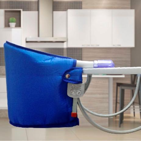 Cadeirão de Mesa Suspenso Refeição Bebê Alimentação Cadeirinha Dobrável Inmetro Sapeca Kids Cor Azul - Nacional Menor preço em Cadeirão de Mesa Suspenso Refeição Bebê Alimentação Cadeirinha Dobrável Inmetro Sapeca Kids Cor Azul - Nacional