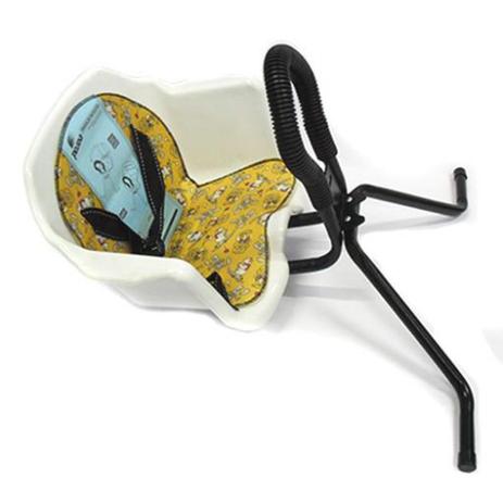 Cadeirinha Bicicleta Pojda Dianteira Luxo Branco - Pojda Menor preço em Cadeirinha Bicicleta Pojda Dianteira Luxo Branco - Pojda