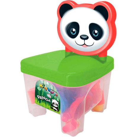 Cadeirinha c/ Blocos de Montar Kidverte Panda - Big-Star - Big star Menor preço em Cadeirinha c/ Blocos de Montar Kidverte Panda - Big-Star - Big star