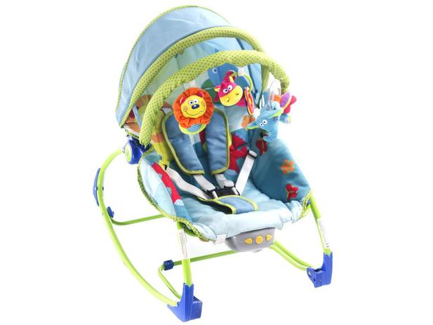 Cadeirinha de Descanso Vibratória Safety 1st Bouncer Sunshine 0 a 18kg Azul