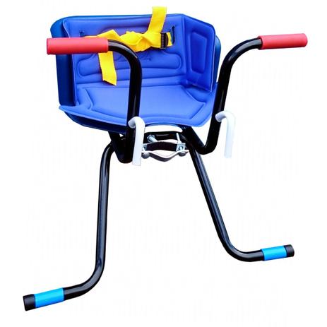 Cadeirinha Infantil Dianteira para Bicicleta Stilo Luxo Azul - Peixinho bike Menor preço em Cadeirinha Infantil Dianteira para Bicicleta Stilo Luxo Azul - Peixinho bike