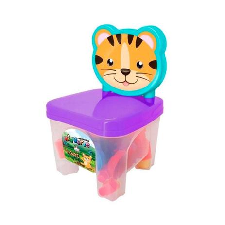 Cadeirinha KidVerte Tigre Blocos Big Star Menor preço em Cadeirinha KidVerte Tigre Blocos Big Star