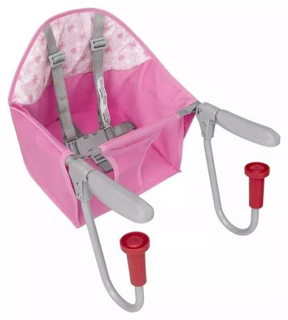 Cadeirinha Refeição rosa Para Mesa Alimentação Bebê Dobrável - Tutti baby Menor preço em Cadeirinha Refeição rosa Para Mesa Alimentação Bebê Dobrável - Tutti baby