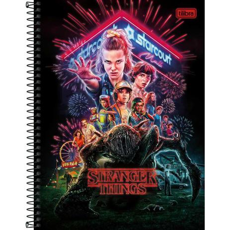 Caderno 10x1 Capa Dura 2021 Stranger Things 160fls. Tilibra - Caderno -  Magazine Luiza