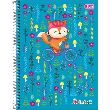 Caderno 1X1 Capa Dura 2019 Bichinhos 96 Folhas - Tilibra Menor preço em Caderno 1X1 Capa Dura 2019 Bichinhos 96 Folhas - Tilibra