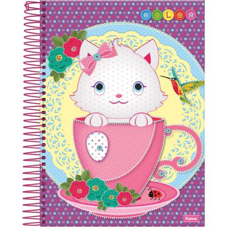Caderno 1X1 Capa Dura 2019 Kolor 96 Folhas - Foroni Menor preço em Caderno 1X1 Capa Dura 2019 Kolor 96 Folhas - Foroni