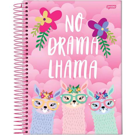 Caderno 1X1 Capa Dura 2019 Lhama 96FLS. - Jandaia Menor preço em Caderno 1X1 Capa Dura 2019 Lhama 96FLS. - Jandaia
