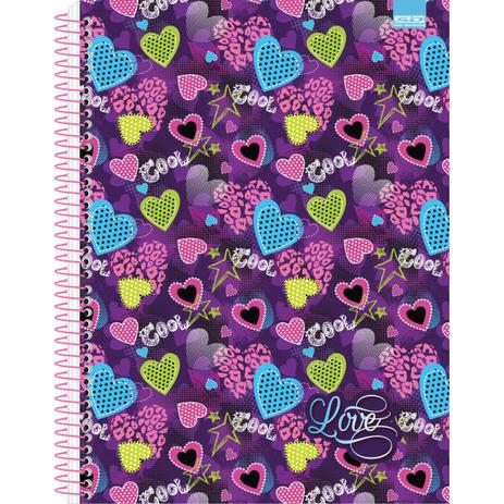 Caderno 1X1 Capa Dura 2019 Love 96FL - Sao domingos Menor preço em Caderno 1X1 Capa Dura 2019 Love 96FL - Sao domingos
