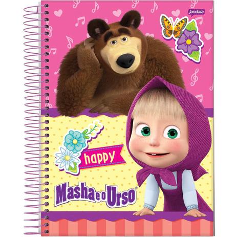 Caderno 1X1 Capa Dura 2019 Masha e o URSO 96FLS. - Jandaia Menor preço em Caderno 1X1 Capa Dura 2019 Masha e o URSO 96FLS. - Jandaia