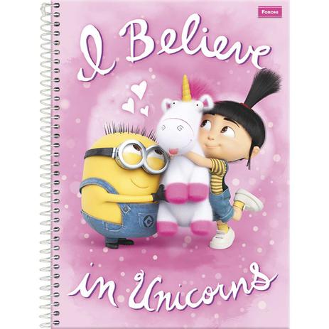 Caderno 1X1 Capa Dura 2019 Minions MMF3 96FLS. - Foroni Menor preço em Caderno 1X1 Capa Dura 2019 Minions MMF3 96FLS. - Foroni