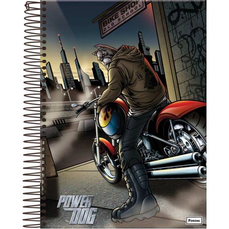 Caderno 1X1 Capa Dura 2019 Power DOG 96 Folhas - Foroni Menor preço em Caderno 1X1 Capa Dura 2019 Power DOG 96 Folhas - Foroni
