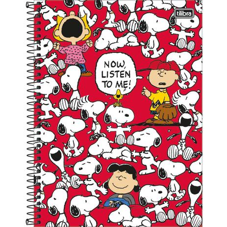 Caderno 1X1 Capa Dura 2019 Snoopy 96FLS. - Tilibra Menor preço em Caderno 1X1 Capa Dura 2019 Snoopy 96FLS. - Tilibra
