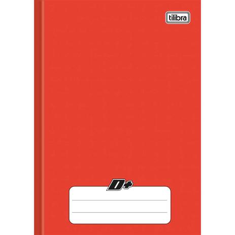 Caderno Brochura 1/4 Capa Dura D+ 48 Folhas Vermelho - Tilibra Menor preço em Caderno Brochura 1/4 Capa Dura D+ 48 Folhas Vermelho - Tilibra