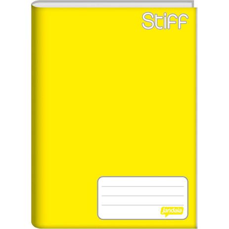 Caderno Brochura 1/4 Capa Dura STIFF 48 Folhas Amarelo - Jandaia Menor preço em Caderno Brochura 1/4 Capa Dura STIFF 48 Folhas Amarelo - Jandaia