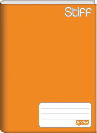 Caderno Brochura 1/4 Capa Dura STIFF 48 Folhas Laranja Jandaia Menor preço em Caderno Brochura 1/4 Capa Dura STIFF 48 Folhas Laranja Jandaia