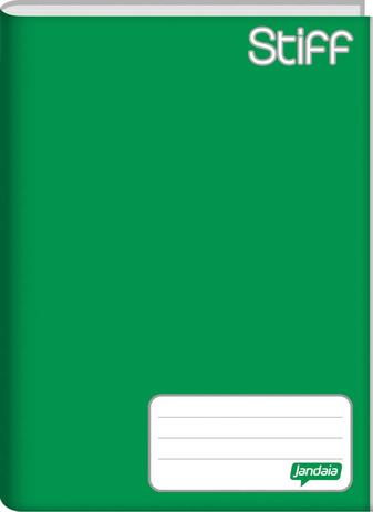 Caderno Brochura 1/4 Capa Dura STIFF 96 Folhas Verde Jandaia Menor preço em Caderno Brochura 1/4 Capa Dura STIFF 96 Folhas Verde Jandaia