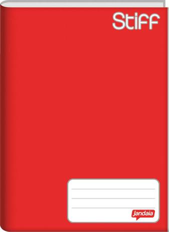Caderno Brochura 1/4 Capa Dura STIFF 96 Folhas Vermelho Jandaia Menor preço em Caderno Brochura 1/4 Capa Dura STIFF 96 Folhas Vermelho Jandaia