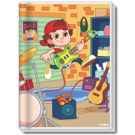 Caderno Brochura 1/4 Lala 48 Folhas - Credeal Menor preço em Caderno Brochura 1/4 Lala 48 Folhas - Credeal