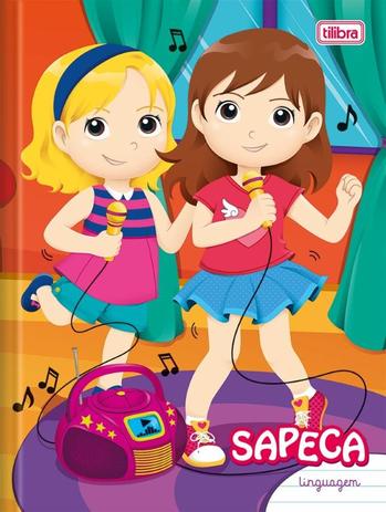 Caderno Brochura Capa Dura Linguagem Sapeca Tilibra Menor preço em Caderno Brochura Capa Dura Linguagem Sapeca Tilibra