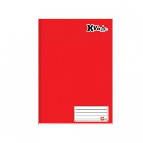 Caderno Brochurão Capa Dura 96 Folhas Máxima Vermelho Menor preço em Caderno Brochurão Capa Dura 96 Folhas Máxima Vermelho