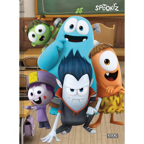 Caderno Brochurao Capa Dura Spookiz 80F - Sao domingos Menor preço em Caderno Brochurao Capa Dura Spookiz 80F - Sao domingos