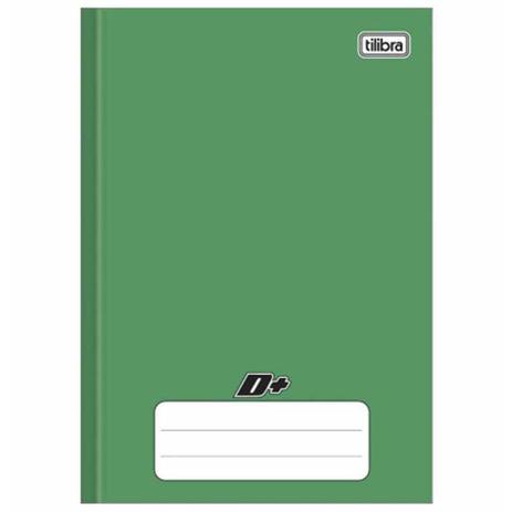 Caderno capa dura 1/4 96 folhas lisa verde d+ 116718 / 10un / tilibra Menor preço em Caderno capa dura 1/4 96 folhas lisa verde d+ 116718 / 10un / tilibra