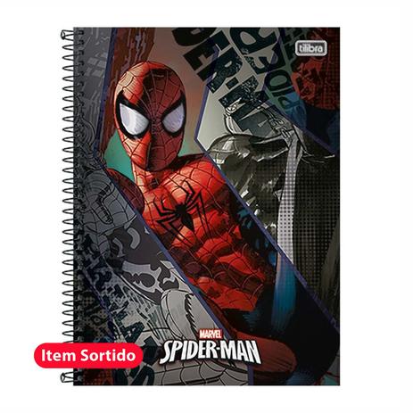 Caderno Capa Dura Univ. 10x1 200Fls Spider Man Tilibra Menor preço em Caderno Capa Dura Univ. 10x1 200Fls Spider Man Tilibra