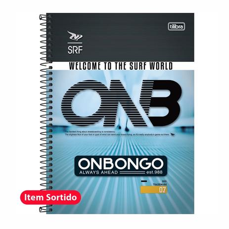 Caderno Capa Dura Univ. 1x1 96FLS Onbongo Tilibra Menor preço em Caderno Capa Dura Univ. 1x1 96FLS Onbongo Tilibra