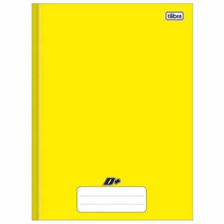 Caderno capa dura universitario 48 folhas lisa amarelo d+ 116769 / 10un / tilibra Menor preço em Caderno capa dura universitario 48 folhas lisa amarelo d+ 116769 / 10un / tilibra