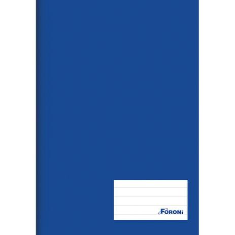 Caderno de Brochurão - Capa Dura - Universitário - 96 Folhas - Azul - Foroni Menor preço em Caderno de Brochurão - Capa Dura - Universitário - 96 Folhas - Azul - Foroni