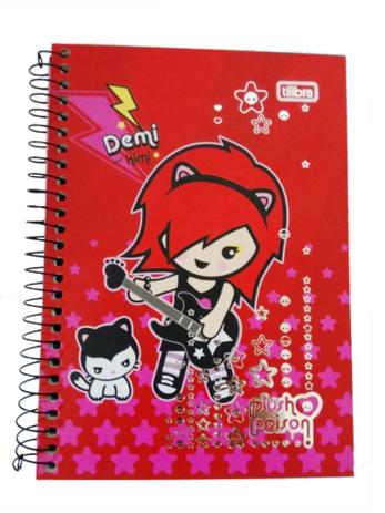 Caderno Espiral 1/4 96 Folhas Plush Poison R.129089 Tilibra Menor preço em Caderno Espiral 1/4 96 Folhas Plush Poison R.129089 Tilibra