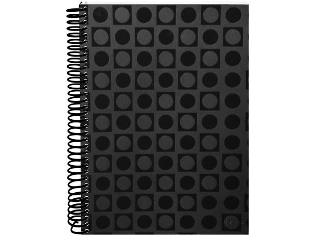 Caderno Espiral 10 Matérias DAC - Vision 2357PR 200 Folhas Preto