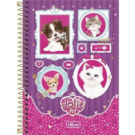 Caderno Espiral Capa Dura Pequeno Jolie Pet - 96 Folhas - Tilibra Menor preço em Caderno Espiral Capa Dura Pequeno Jolie Pet - 96 Folhas - Tilibra
