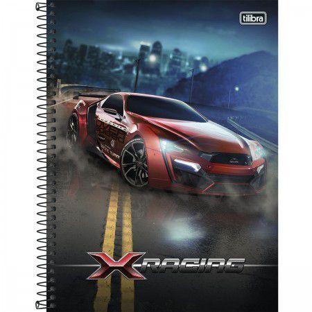 Caderno Espiral Capa Dura Universitário 1 Matéria X-Racing - 96 Folhas 2018 B18 - Tilibra Menor preço em Caderno Espiral Capa Dura Universitário 1 Matéria X-Racing - 96 Folhas 2018 B18 - Tilibra