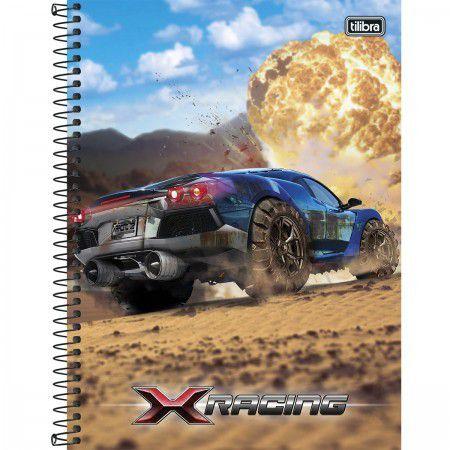 Caderno Espiral Capa Dura Universitário 1 Matéria X-Racing - 96 Folhas C18 - Tilibra é boa?