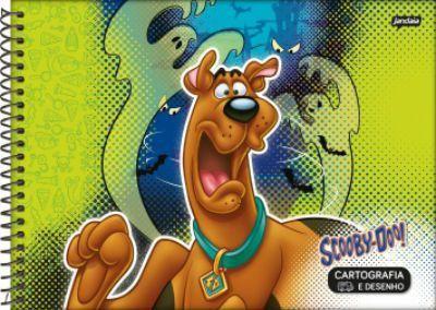 Caderno Espiral Cartografia 96 Folhas Scooby Doo Jandaia Menor preço em Caderno Espiral Cartografia 96 Folhas Scooby Doo Jandaia