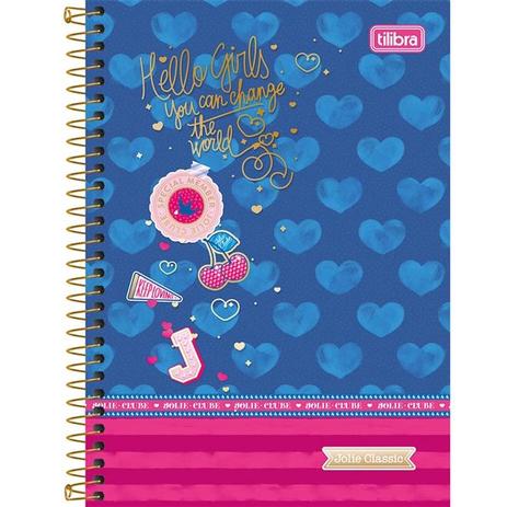 Caderno Espiral Jolie Classic 10x1 - 200 Folhas - Tilibra Menor preço em Caderno Espiral Jolie Classic 10x1 - 200 Folhas - Tilibra