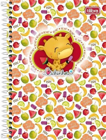Caderno Espiral Pequeno Capa Dura 96 Folhas Bichinhos Tilibra Menor preço em Caderno Espiral Pequeno Capa Dura 96 Folhas Bichinhos Tilibra