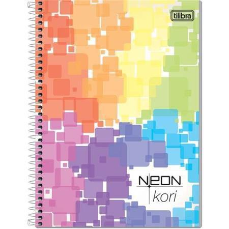 Caderno Espiral Pequeno Neon Kori 96 Fls Sem Pauta - Tilibra Menor preço em Caderno Espiral Pequeno Neon Kori 96 Fls Sem Pauta - Tilibra