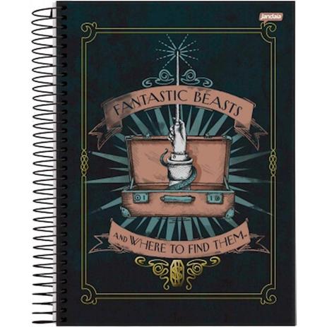 Caderno Espiral Univ Cd 1x1 96fls Animais Fantasticos Jandaia Menor preço em Caderno Espiral Univ Cd 1x1 96fls Animais Fantasticos Jandaia